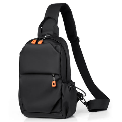 Toposhine Functional Messenger Chest Bag Headphone Plug Men Trendy Bag Women Sports Running Teen Shoulder Bag Phone Shoulder Bag